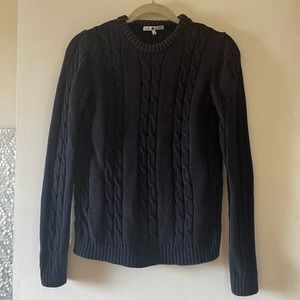 Alexa Chung Navy Sweater